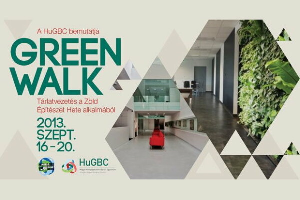 Green Walk - tárlatvezetés a Zöld Építészet Hete alkalmából